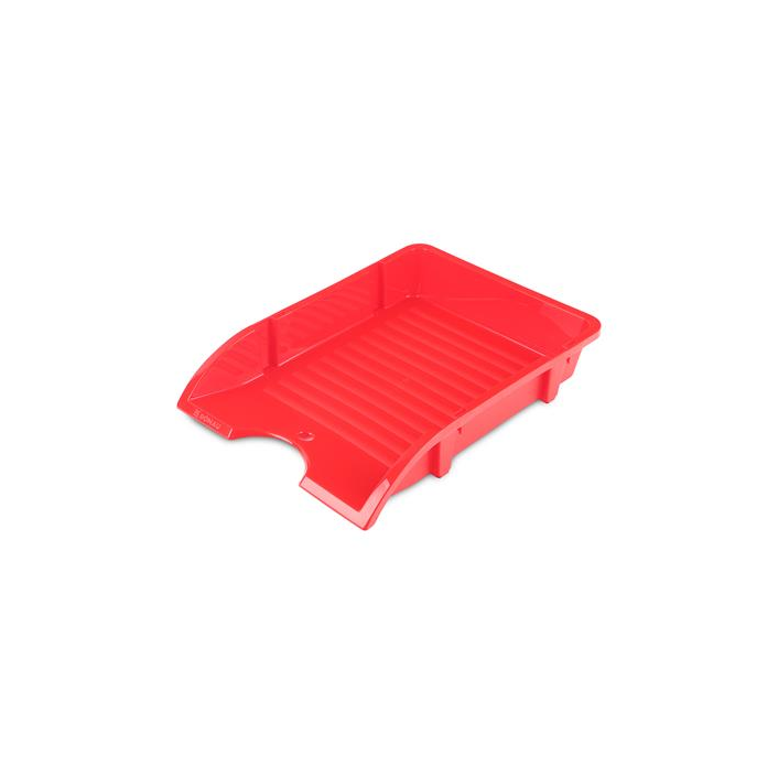 Donau Solid Irattálca műanyag törhetetlen - Piros (7455001PL-04)
