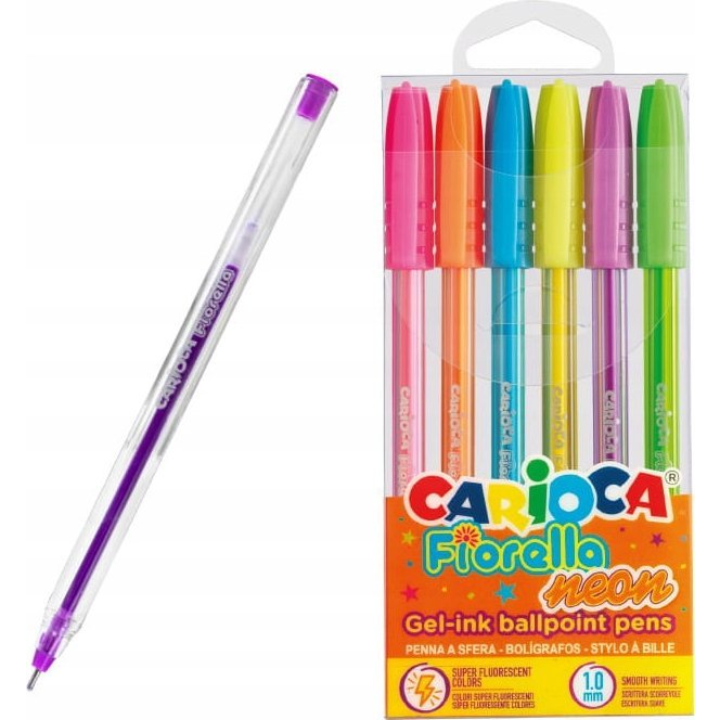 Fiorella neon zseléstoll 6db-os szett - Carioca (620924)