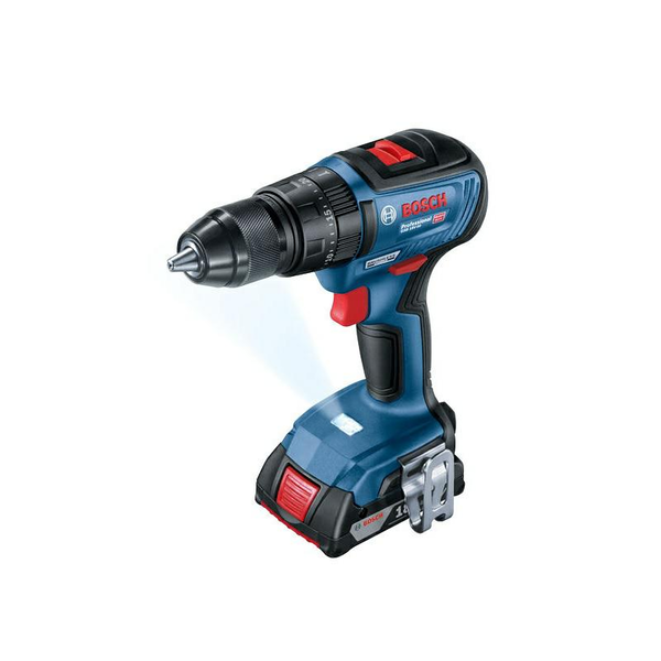Bosch GSB 18V-50 1800 об/мин Без ключ 1,1 кг Черен, Син