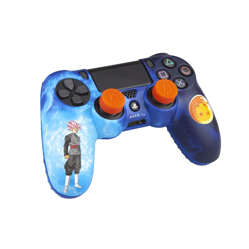 FR-TEC Dragon Ball PS4 kontroller gumiborítás és analóg kupak (DBPS4COMBOSUP) (DBPS4COMBOSUP)
