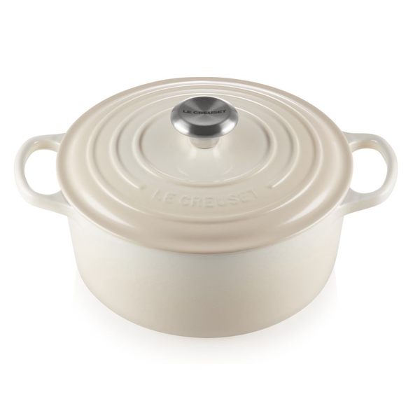 Le Creuset Signature 24cm Lábas - Bézs