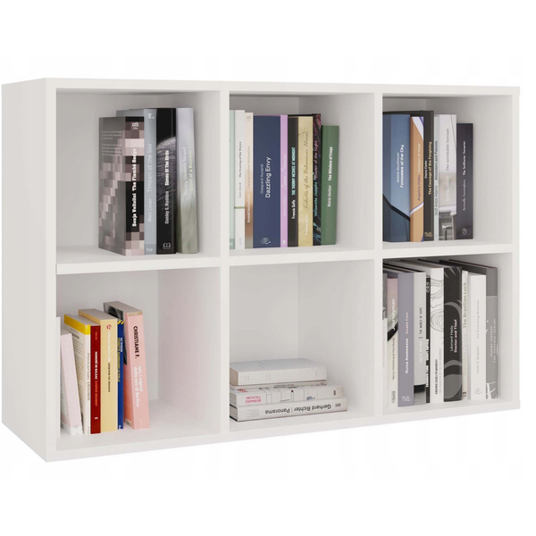 Estantería Malax Mini 2x3 Blanca