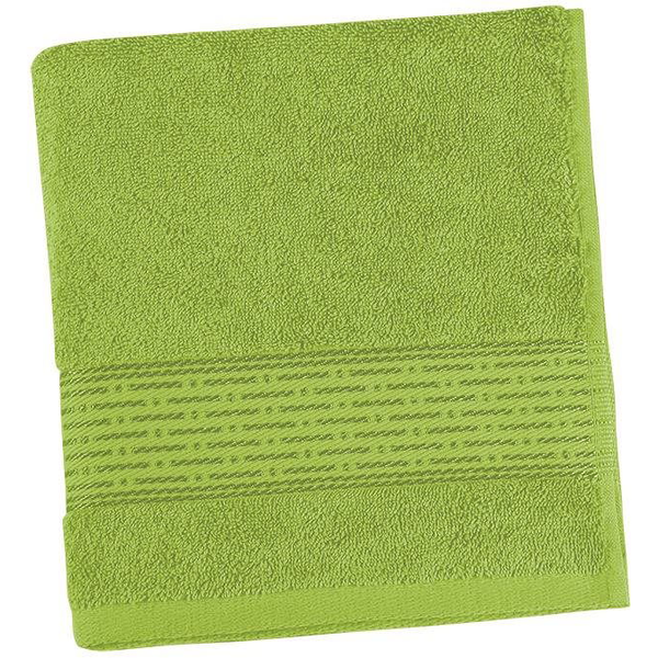 Bellatex Terry Collection Stripe - Towel 16/52 - 50 × 100 cm - olive