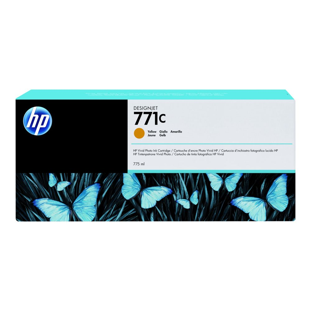 HP 771C - yellow - original - ink cartridge (B6Y10A)