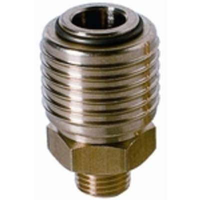 Druckluft-Schnellkupplung R 3/8" AG (für Kompressoren)