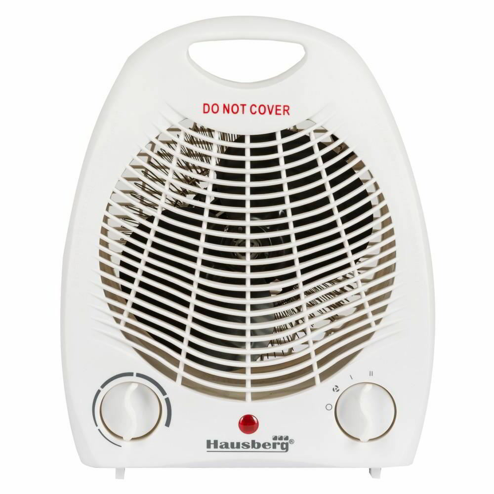 Hausberg HB-8501AB Szabadonálló Elektromos Hősugárzó 2000 W - Fehér (HB-8501AB)