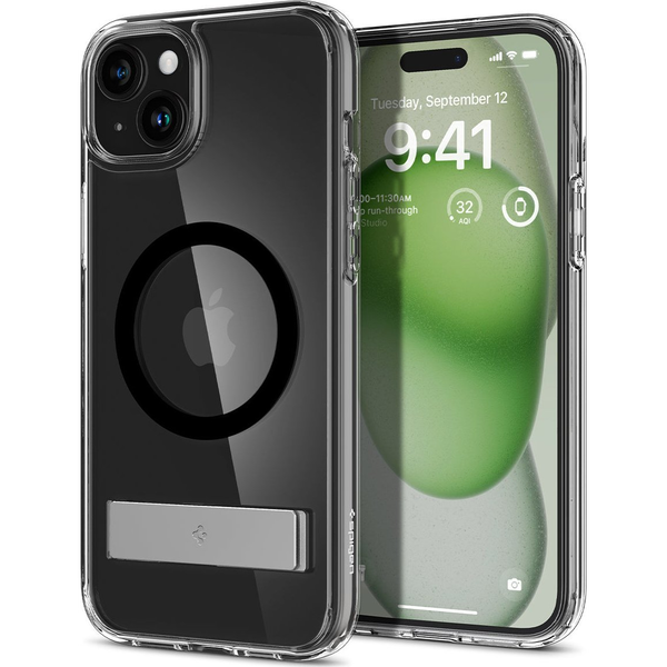 Zadní Kryt Spigen pro Apple iPhone 15 Plus, černý