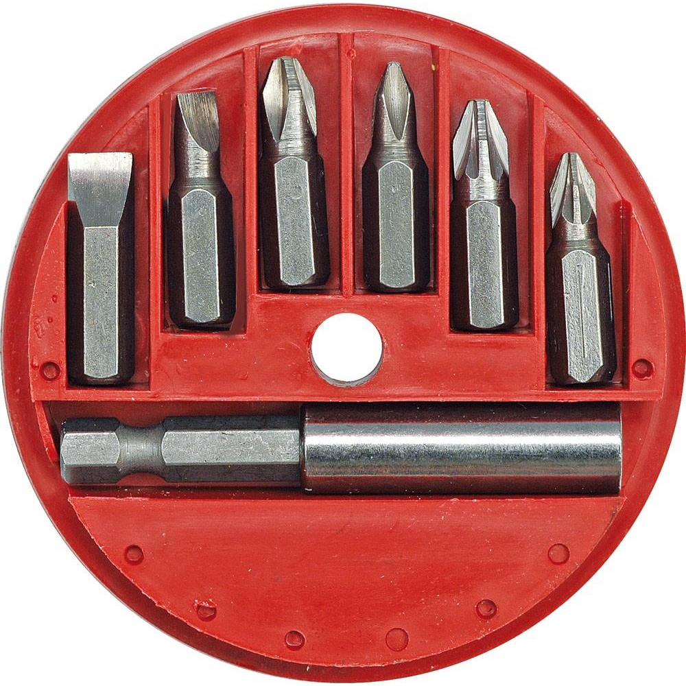 VOREL Bitkészlet + tartó 7 db (5906083660801)