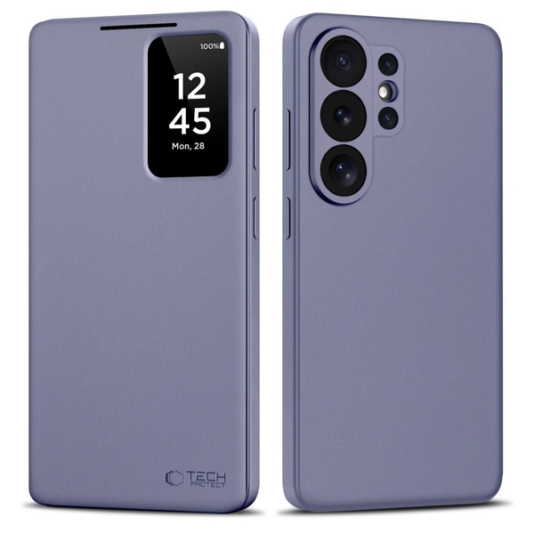 TECH-PROTECT Smart Wallet telefontok Samsung Galaxy S26 Ultra készülékhez lila