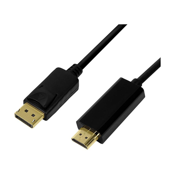 DisplayPort 1.2 --> HDMI 5.00m 4K/30Hz LogiLink