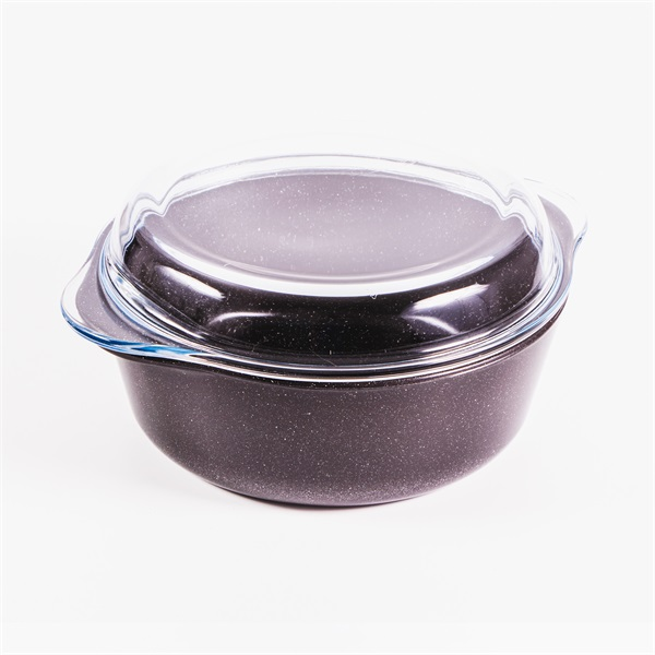 BORCAM tapadásmentes fazék fedővel 3.150ml, 270*239mm (1103700)