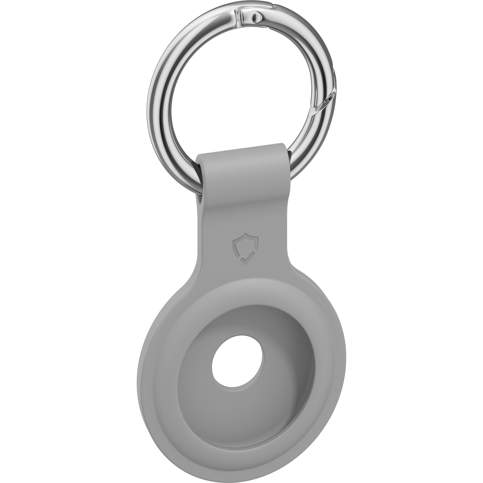 AlzaGuard Silicone Airtag Keychain, szürke (AGD-AKS002Y)