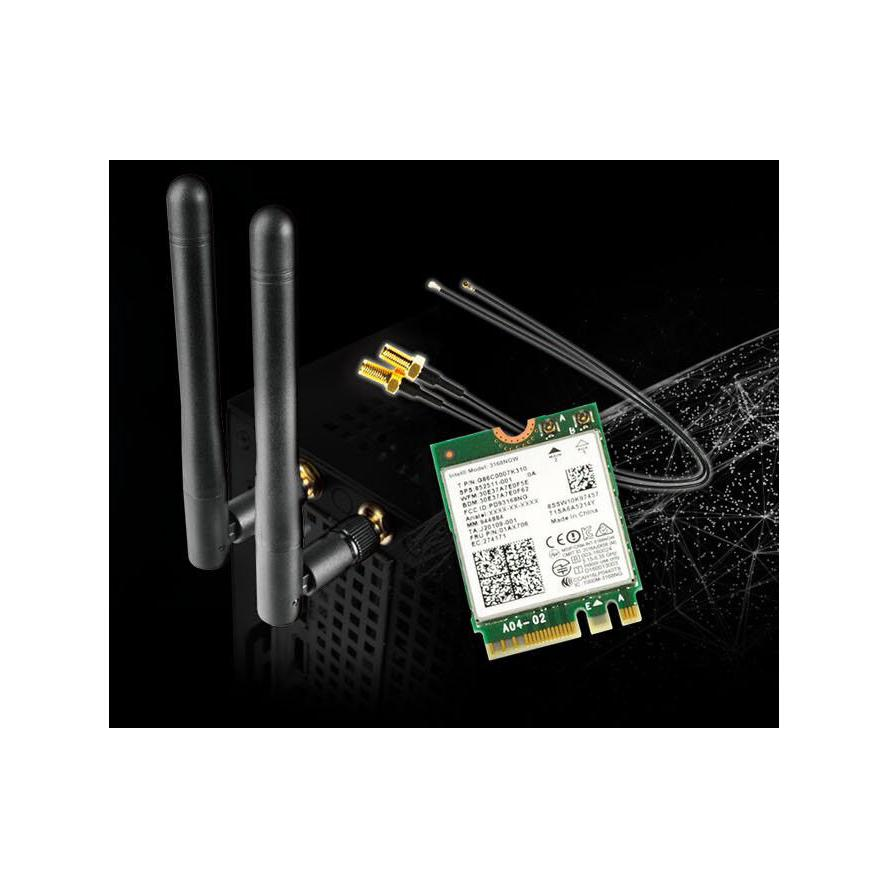 ASRock DeskMini WiFi kit (90-BXG2T0-A0XCR7Z) (90-BXG2T0-A0XCR7Z)