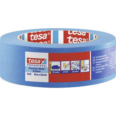 Tesa PRECISION OUTDOOR (04440-00003-00) Krepp szalag ® Professional Kék (H x Sz) 50 m x 38 mm 1 db (04440-00003-00)