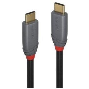 Lindy 36908 USB-kabel USB 3.2 Gen 2 (3.1 Gen 2) 5 m USB C Sort
