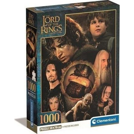 A Gyűrűk Ura: A küldetés kezdete 1000db-os puzzle - Clementoni