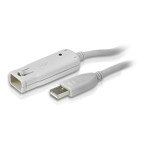 ATEN UE2120 USB-kabel USB 2.0 12 m USB A Hvid