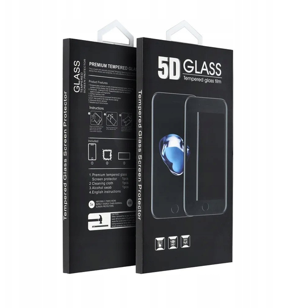 5D Full Glue Tempered Glass - do Honor 300 Pro / 300 Ultra czarny
