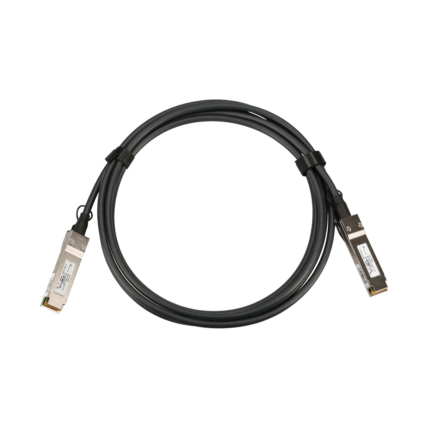 Extralink EX.15807 40Gbps QSFP+ DAC kábel 3m - Fekete (EX.15807)