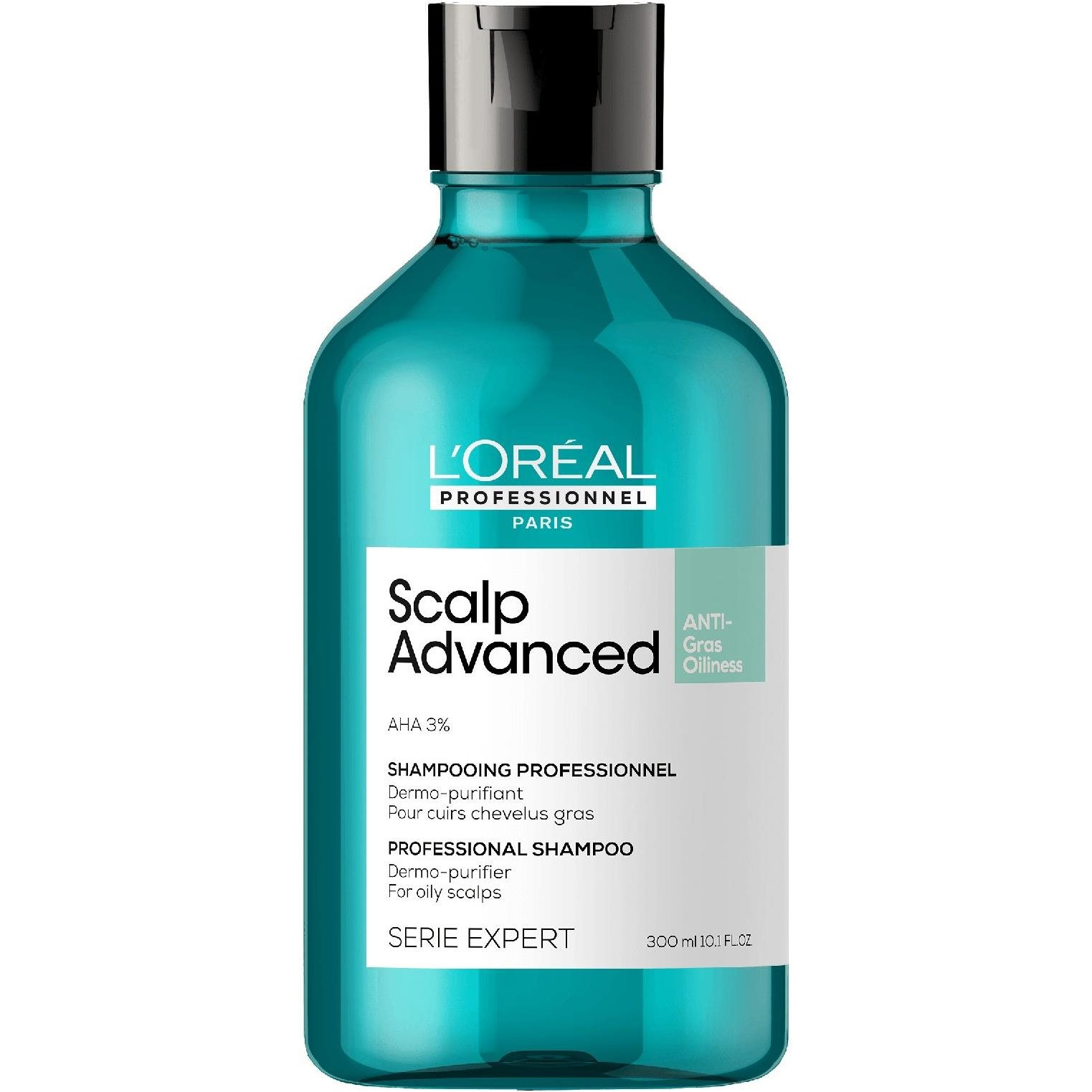 L'ORÉAL PROFESSIONNEL Serie Expert Scalp Advanced Anti-Gras Oiliness Professional Shampoo 300 ml (3474637106461)