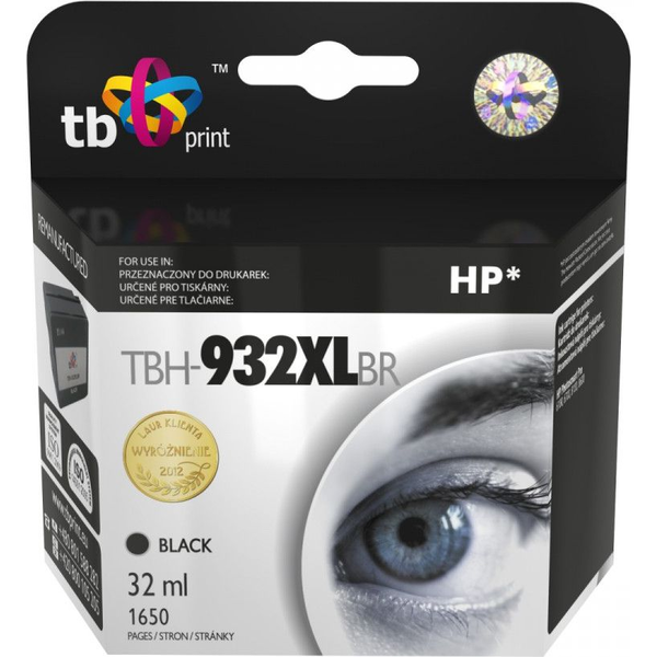 TB Print TBH-932XLBR черна мастилена касета за HP OfficeJet Pro 8100