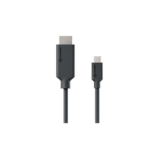 ALOGIC EL2UCHD-01 videokabel adapter 1 m USB Type-C HDMI Sort