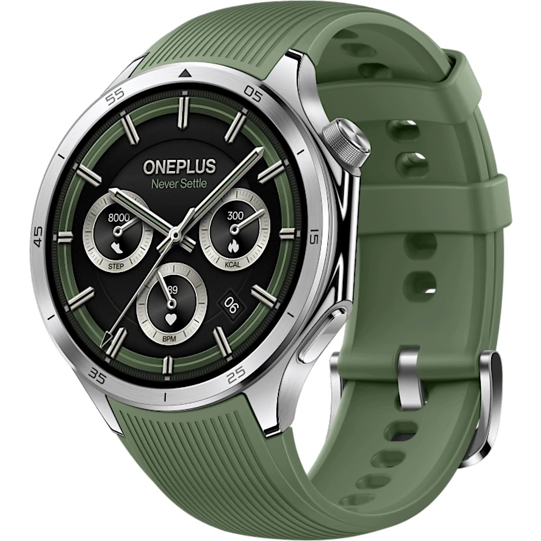 OnePlus Watch 3 46mm okosóra zöld (Emerald Titanium)