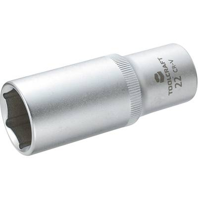 Dugókulcs betét 12,5 mm (1/2), 22x77 mm, TOOLCRAFT (816186)