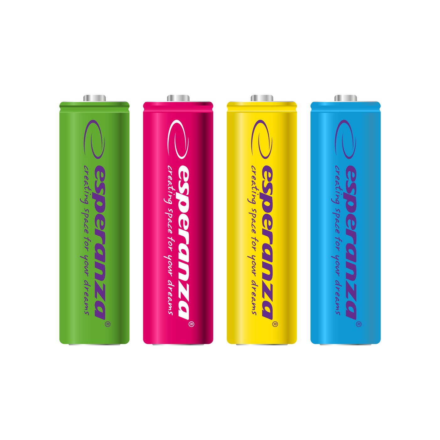 Esperanza EZA108 Ni-MH 2000mAh AA Újratölthető elem (4db/csomag) (EZA108)