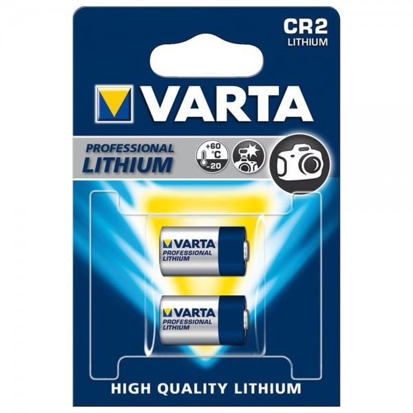 Varta CR2 Lithium elem 2db (6206301402 / 4008496537402) (4008496537402)