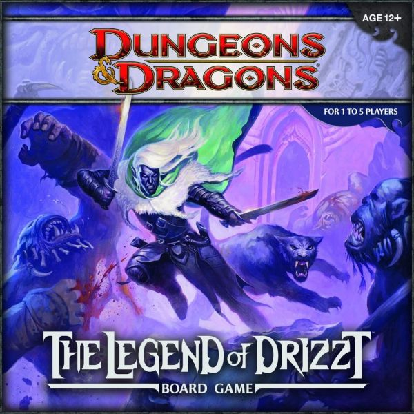 Dungeons & Dragons: The Legend of Drizzt stratégiai társasjáték (ESD26414)