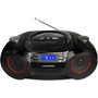 Микросистема Blaupunkt BB30BT, Bluetooth, FM, CD, USB, MP3, Черна