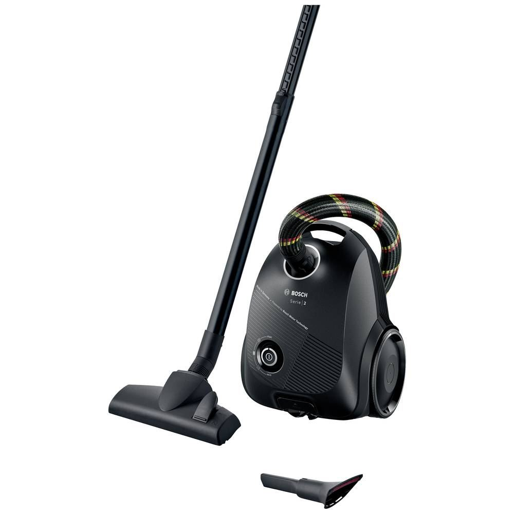 Bosch Haushalt Zsákos porszívó, fekete, BGDS2CHAMP (BGDS2)
