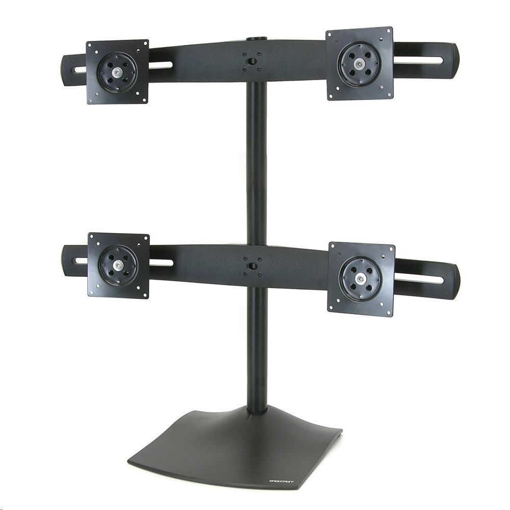 Ergotron DS100 quad monitortartó asztali állvány 24" (33-324-200) (33-324-200)