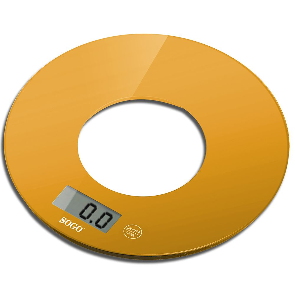 SOGO BAC-SS-3965O Konyhai mérleg 5kg-ig narancssárga (BAC-SS-3965O)