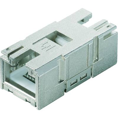 Weidmüller 1962840000 Érzékelő-/működtető összekötő, konfekcionálatlan RJ45 peremes betét 10 db (1962840000)