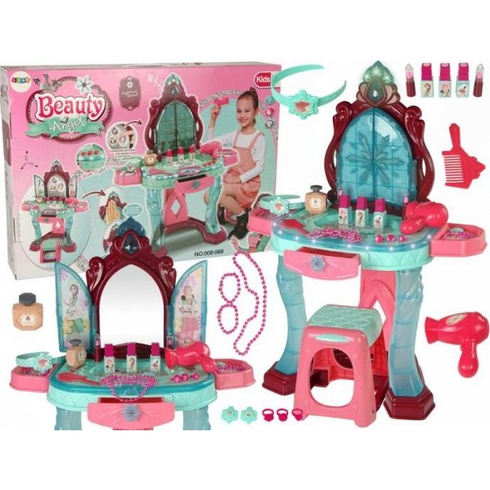 Szépségszett -Tükörrel, Fény és Hanghatásokkal (9437)