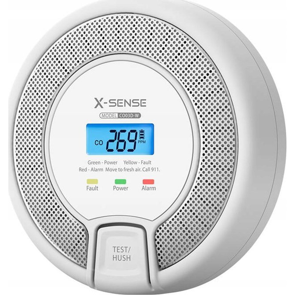Interlinked CO Alarm X-Sense CO03D-W Link+