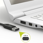 Goobay 63523 USB-A apa 2.0 - Lightning apa Adat és töltőkábel - Fekete (1m)