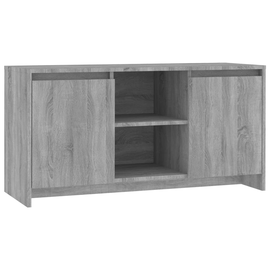 szürke sonoma színű TV-szekrény 102 x 37,5 x 52,5 cm (813021)