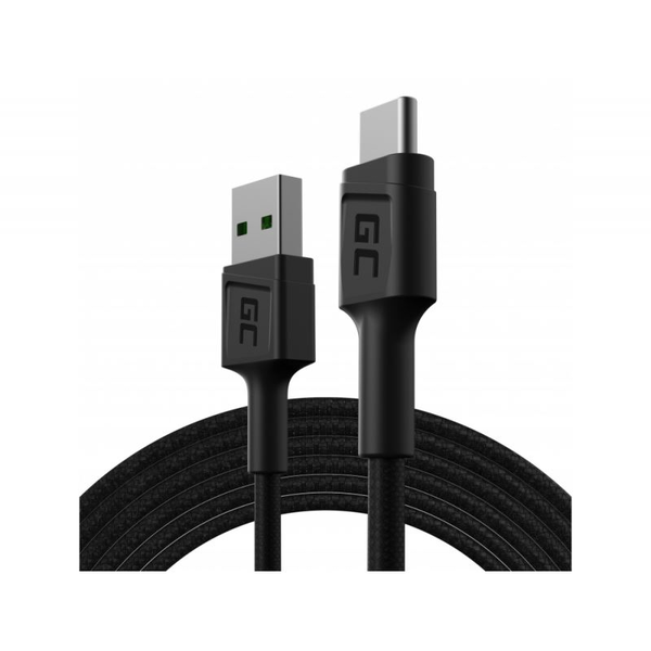 USB kabel - USB typ C Green Cell 2 m