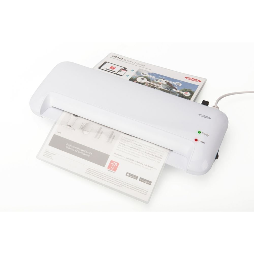 Ednet A4 laminálógép fehér (91610) (ednet91610)