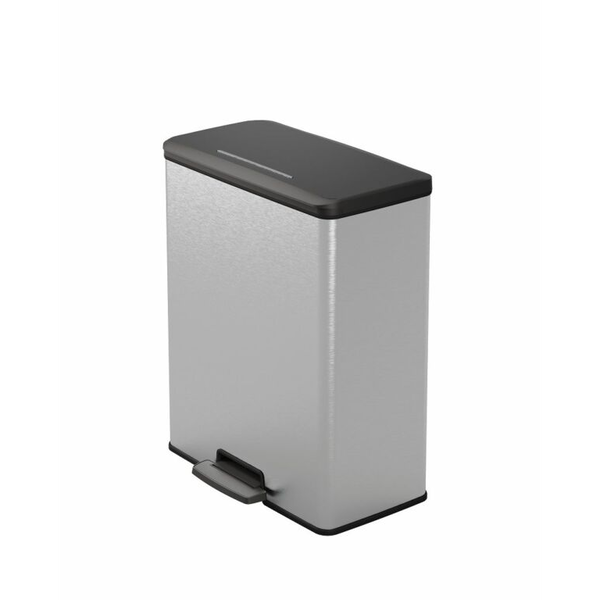 Curver Deco bin 65 literes Pedálos műanyag szemetes - Szürke