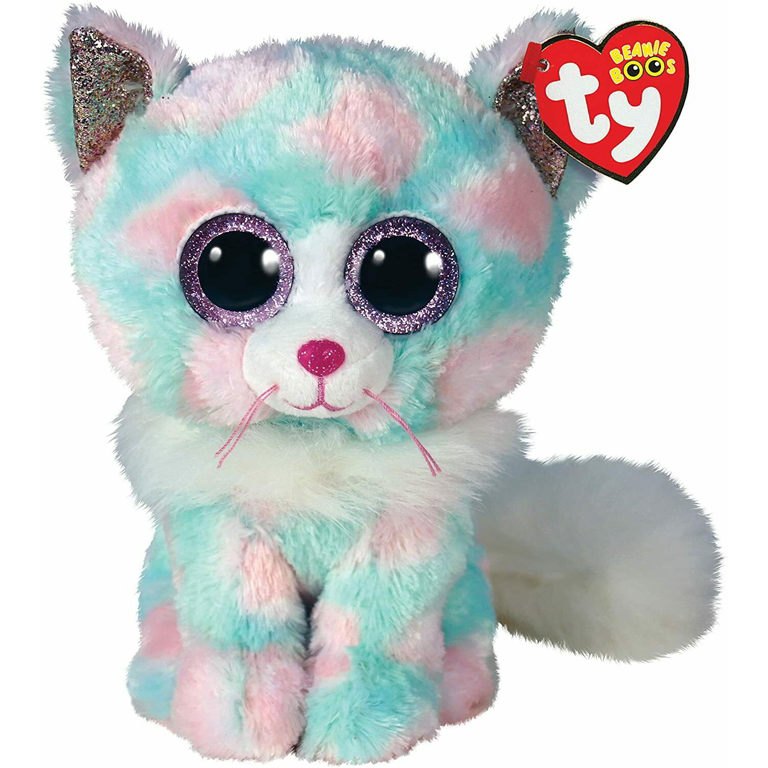 Ty Inc. Opal macska plüss figura - 15 cm (36376)