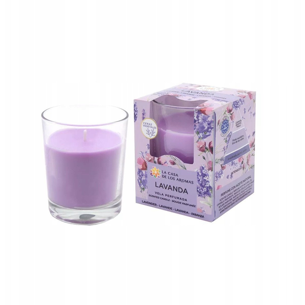 LA CASA DE LOS AROMAS_Świeca zapachowa Lawenda 140g