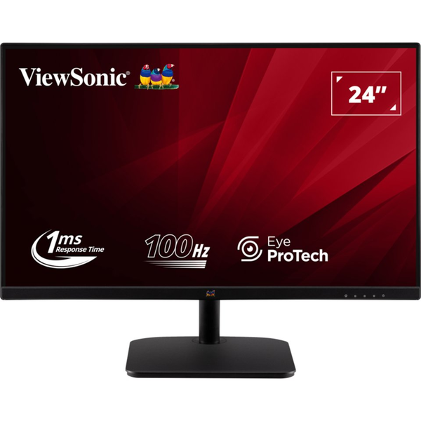 Viewsonic VA2432-H-2 computer monitor 61 cm (24") 1920 x 1080 Pixels Full HD LED Zwart