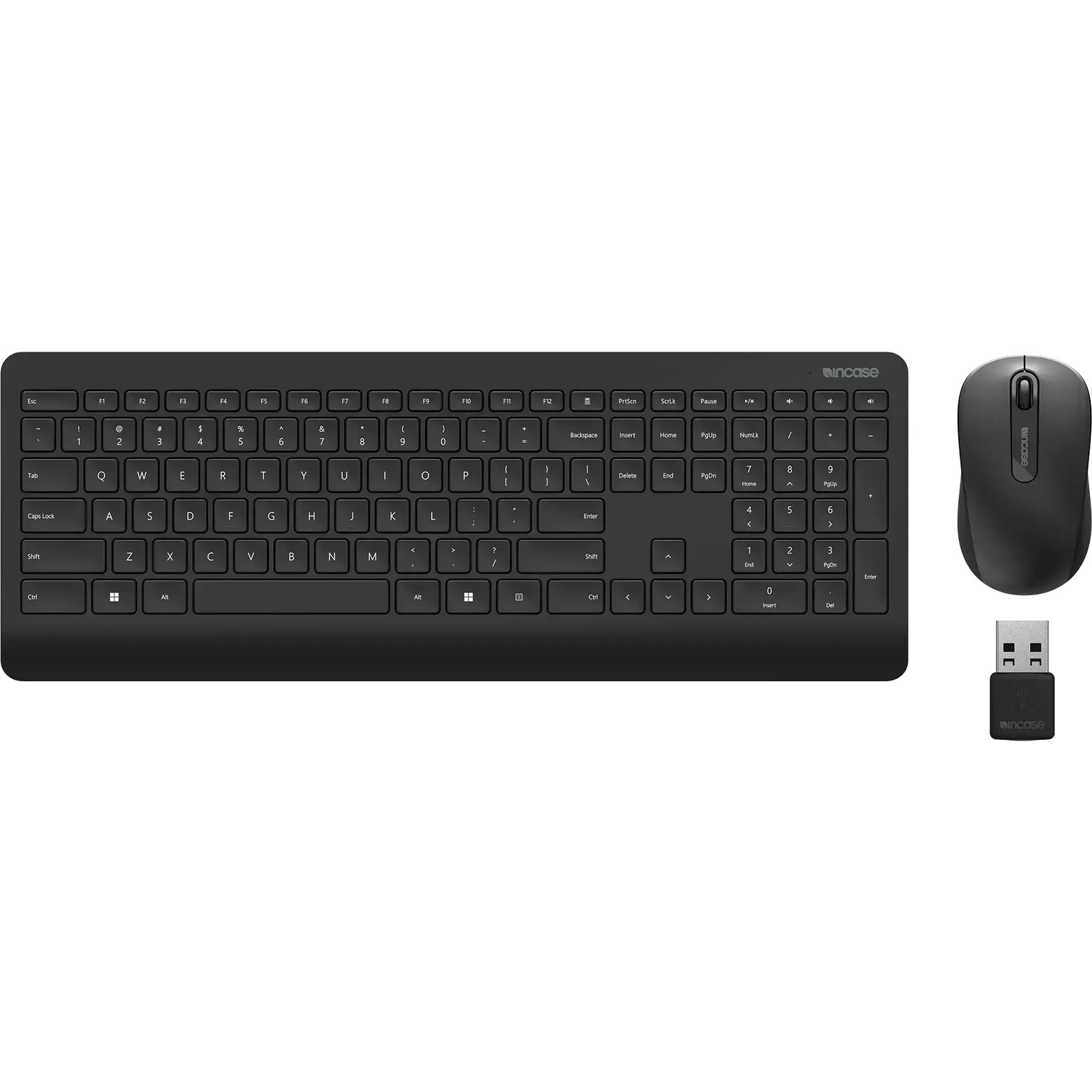 Incase Designed by Microsoft Wireless Desktop 900 klávesnica Obsahuje myš Univerzálne RF Wireless QWERTY UK English Čierna (PT3-00006)