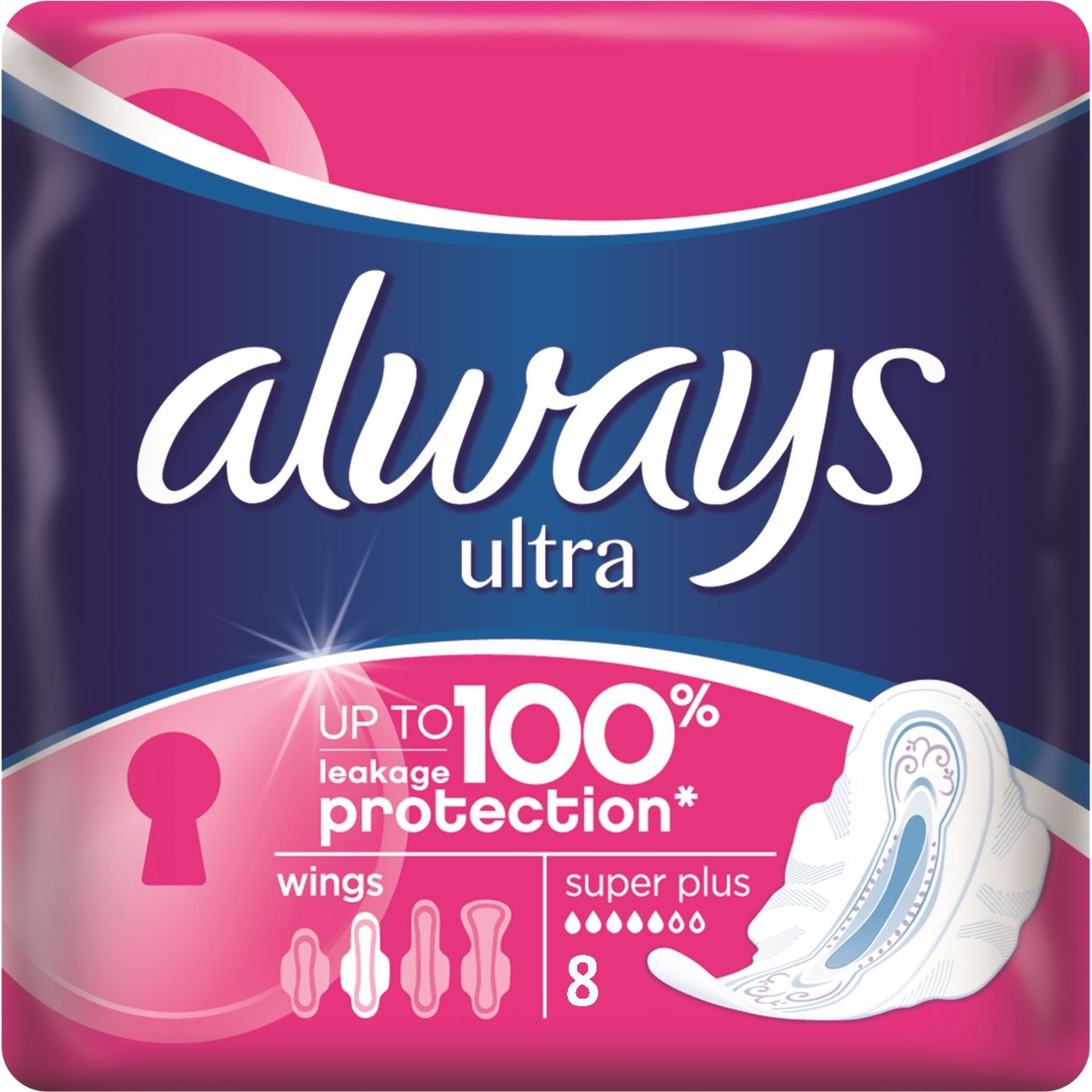Always Ultra Super Plus eü.betét 8db (413845)