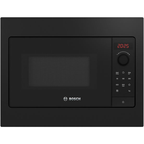 Bosch BFL523MB4 Serie 2 Beépíthető Mikrohullámú Sütő 20L Fekete