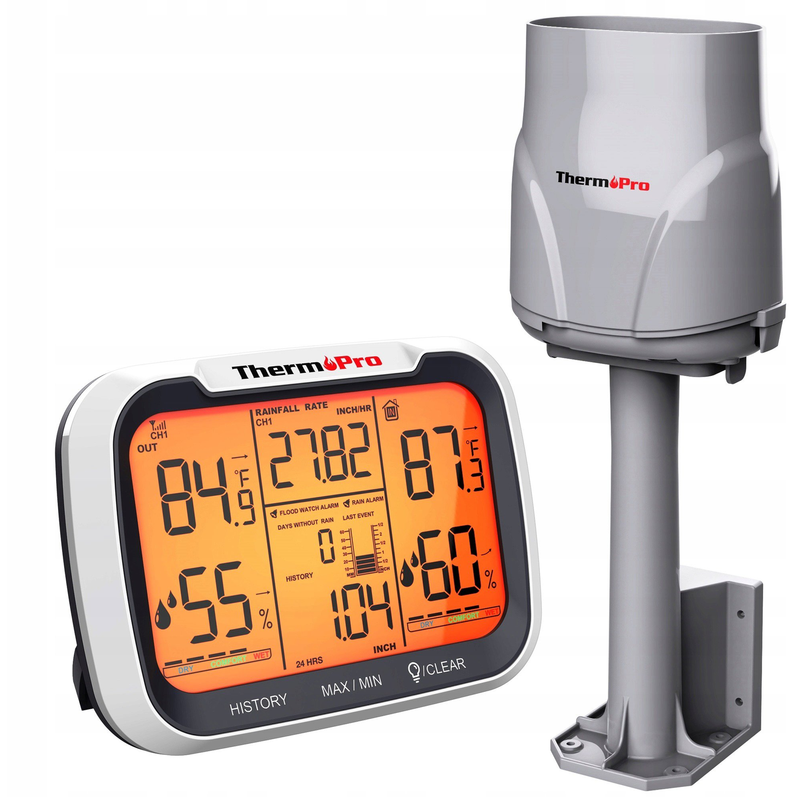 THERMOPRO TP-270 időjárás állomás (TP-270)